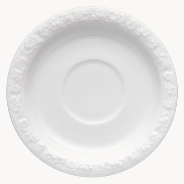 Piattino per tazza da caffè in porcellana Maria White