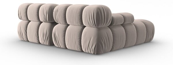 Divano in velluto beige 191 cm Bellis - Micadoni Home