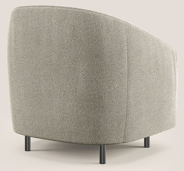 Pandora Poltroncina in morbido tessuto bouclé impermeabile T07 beige