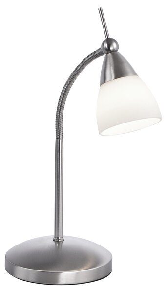 PAUL NEUHAUS Lampada da tavolo LED 4001-55 acciaio, 2,6 W, 265 lm, 3000 K