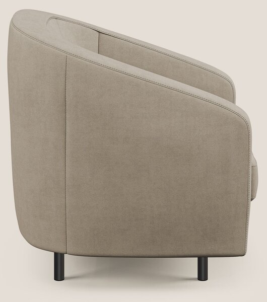 Pandora Poltroncina in tessuto morbido impermeabile T02 beige