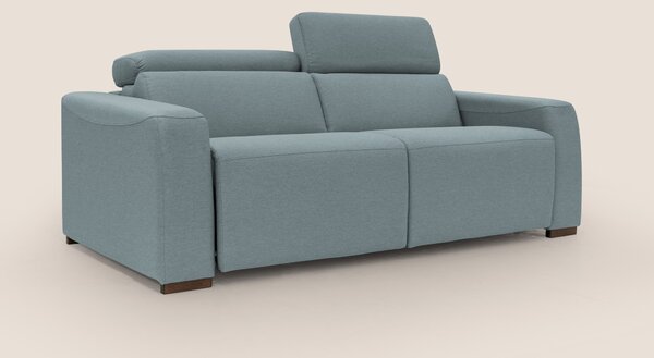 Poseidon divano letto + relax elettrico in tessuto smacchiabile imperm