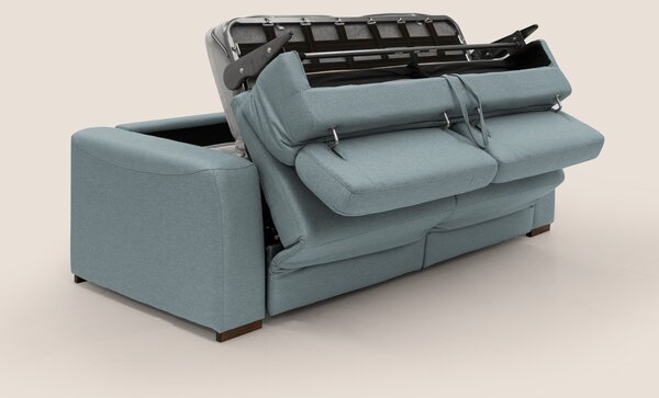 Poseidon divano letto + relax elettrico in tessuto smacchiabile imperm
