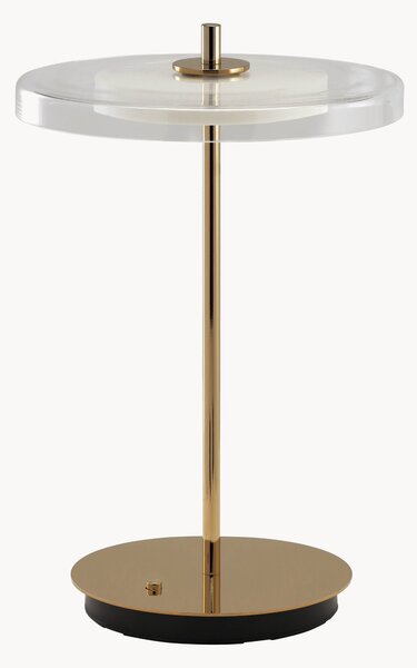 Lampada da tavolo piccola portatile a LED con luce regolabile Asteria Move