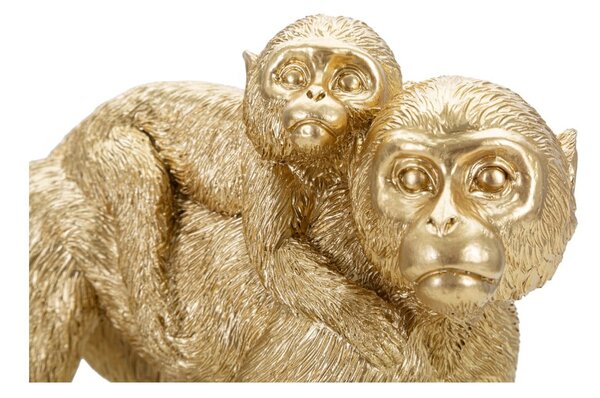 Statuetta in poliresina altezza 18,5 cm Monkey Mom - Mauro Ferretti