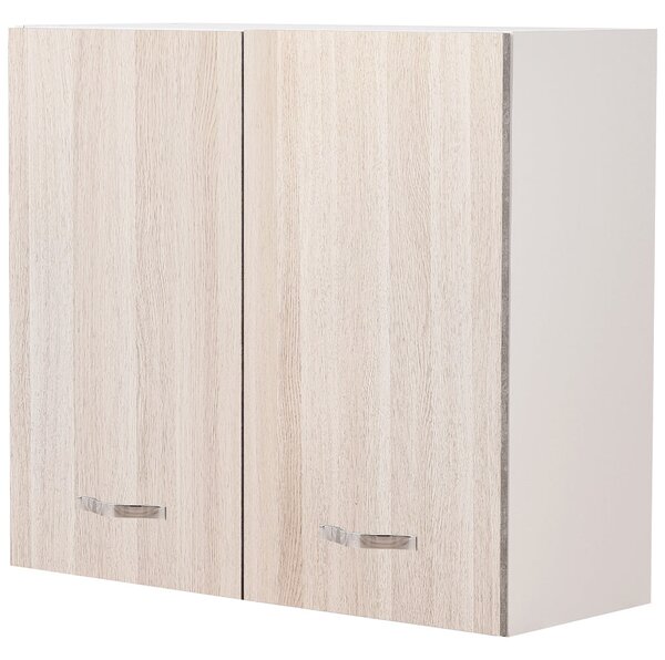 Pensile da Cucina Scolapiatti Sistema Raccogli Gocce Mobile Colore Olmo