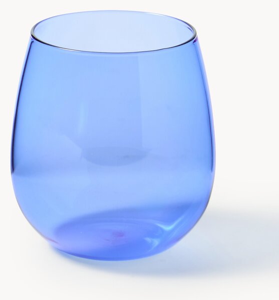 Set di 4 bicchieri in vetro soffiato Karisa