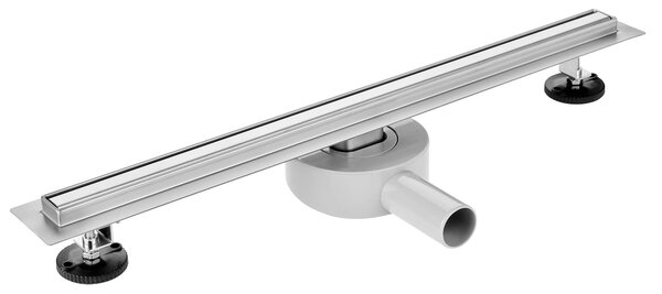 Canalina di Scarico Doccia Slim 60 cm Piastrellabile a Pavimento in Acciaio Inox Bonussi