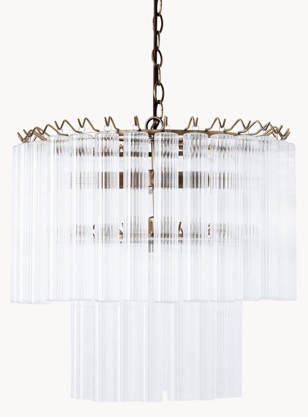 Lampadario in vetro Janae