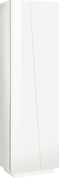 Armadio 2 Ante 60x38x199,7 cm Vega Bianco Lucido