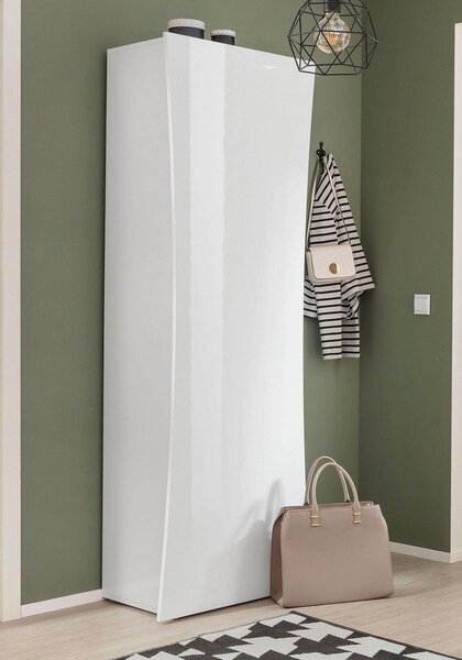 Armadio 1 Anta 63x40x187,2 cm Arco Bianco Lucido