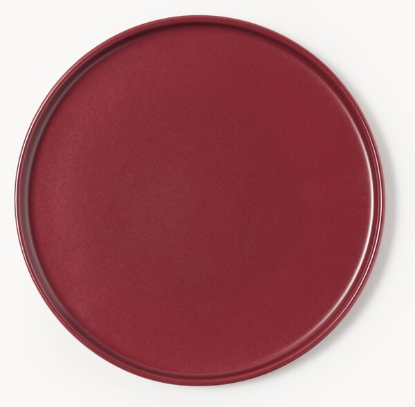 Set di 4 piatti da colazione fatti a mano Lowri