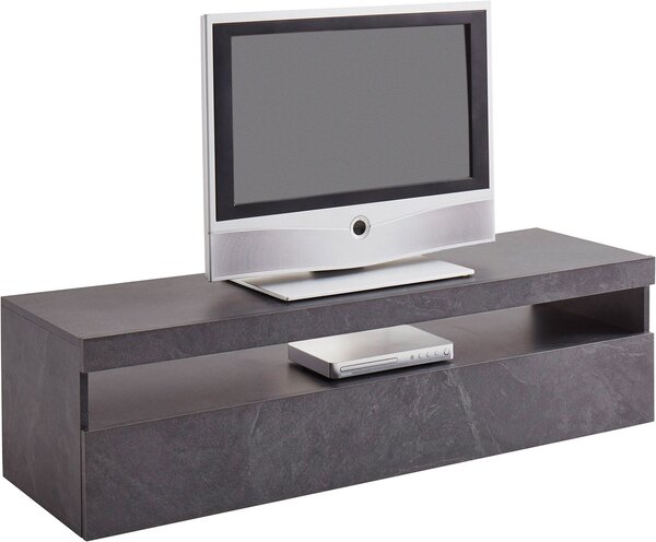 Mobile TV 1 Anta 130x45x36,2 cm Burrata Ardesia