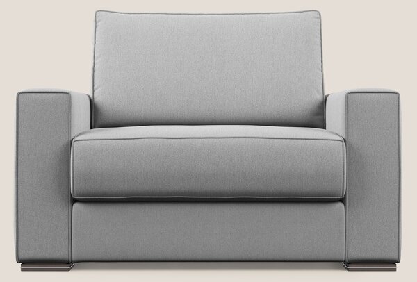 Dream poltrona letto in tessuto smacchiabile T05 grigio