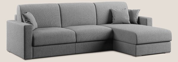 Best Divano letto angolare con penisola in tessuto smacchiabile QuickC