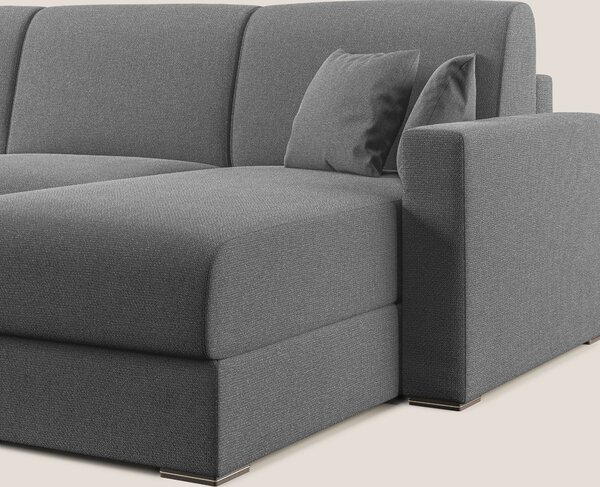 Best Divano letto angolare con penisola in tessuto smacchiabile QuickC