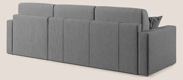 Best Divano letto angolare con penisola in tessuto smacchiabile QuickC