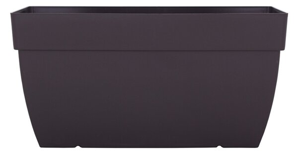 Cassetta portafiori Capri ARTEVASI in plastica colore antracite H 45 cm, L 100 x P 45 cm