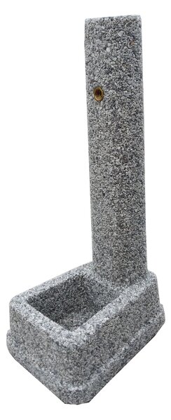 Fontana a colonna in cemento H 75 cm, 28 x 38 cm
