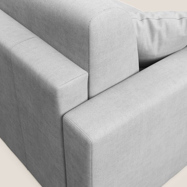Best Divano letto matrimoniale in tessuto impermeabile T02 grigio chia