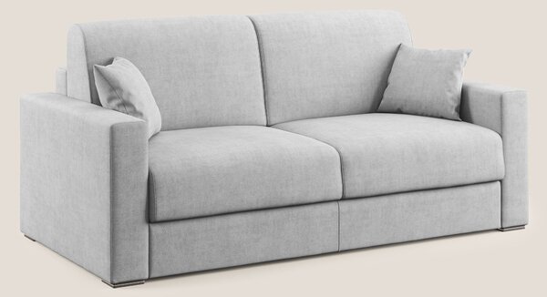 Best Divano letto matrimoniale in tessuto impermeabile T02 grigio chia