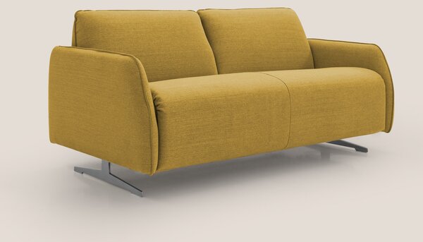 Texas Divano letto matrimoniale moderno in tessuto impermeabile T19 gi