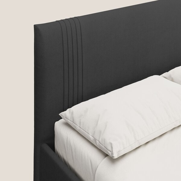 Yvonne letto contenitore in morbido tessuto impermeabile T02 nero