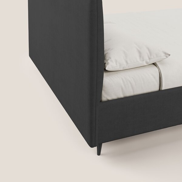 Yvonne letto contenitore in morbido tessuto impermeabile T02 nero