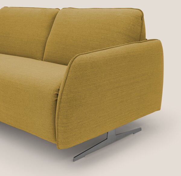 Texas Divano letto matrimoniale moderno in tessuto impermeabile T19 gi