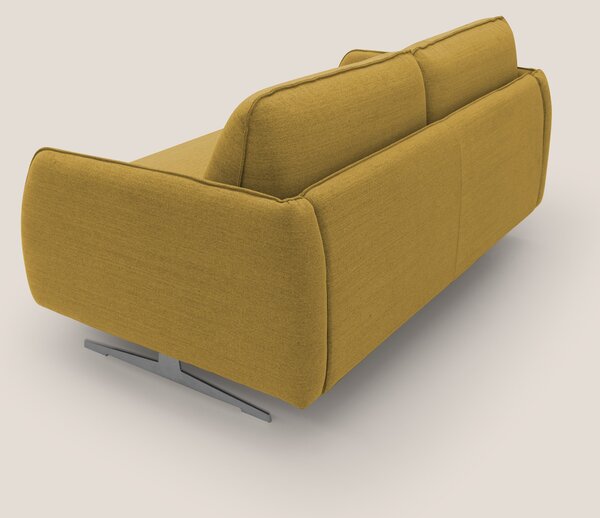 Texas Divano letto matrimoniale moderno in tessuto impermeabile T19 gi
