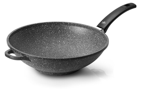 Wok Antiaderente 1 Manico Ø32 cm Olympia Hard Cook