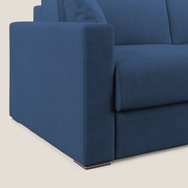 Best Divano letto matrimoniale in tessuto impermeabile T02 blu