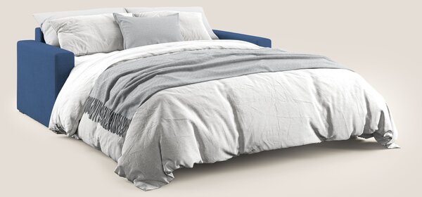 Best Divano letto matrimoniale in tessuto impermeabile T02 blu