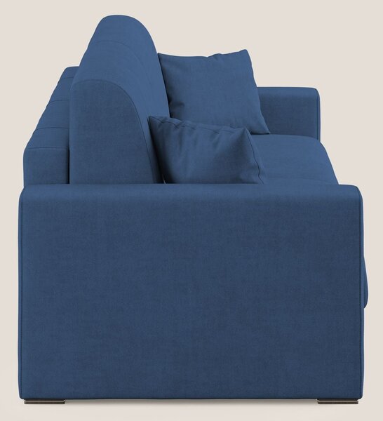 Best Divano letto matrimoniale in tessuto impermeabile T02 blu