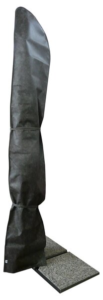 Custodia Fodera per Ombrellone da Giardino 260x49 cm in Mytex Impermeabile Taupe