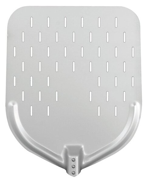 Pala Forata per Pizza 32,4x40,7+160 cm In Alluminio Rossa