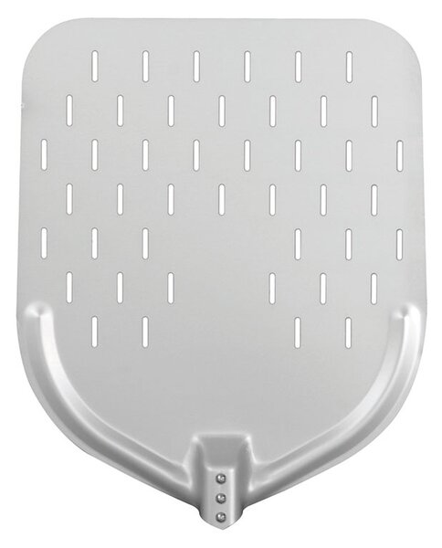 Pala Forata per Pizza 32,4x40,7+160 cm In Alluminio Rossa