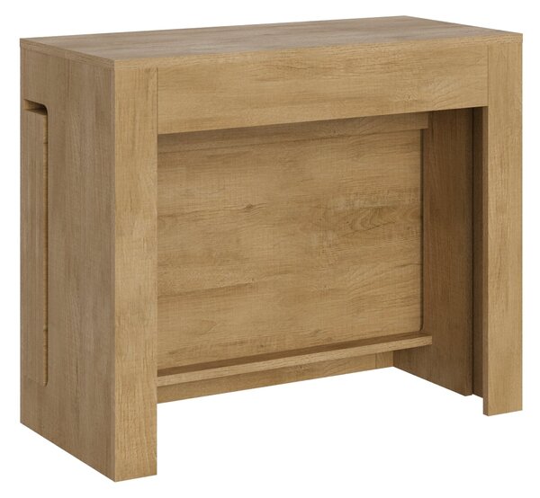 Consolle Tavolo Allungabile 90-302x42x75 cm Evolve Quercia Natura