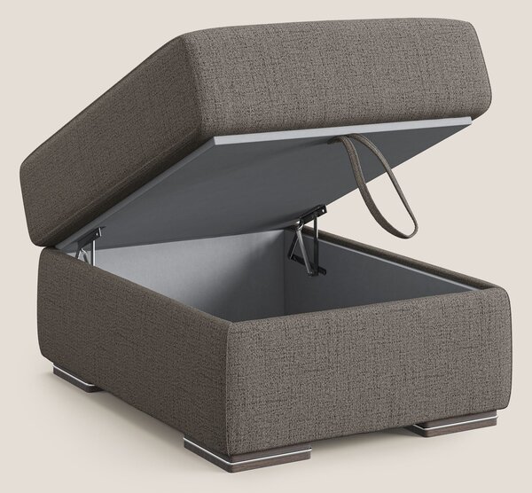 Sun pouf apribile contenitore in tessuto impermeabile fiammato T03 tal