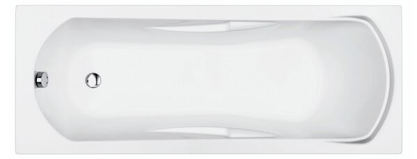 Vasca rettangolare Alba bianco 70 x 170 cm
