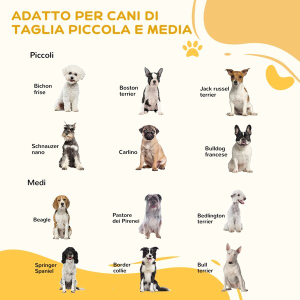 PawHut Cancello per animali pieghevole con supporto telaio in pino per porta corridoio Marrone|Aosom