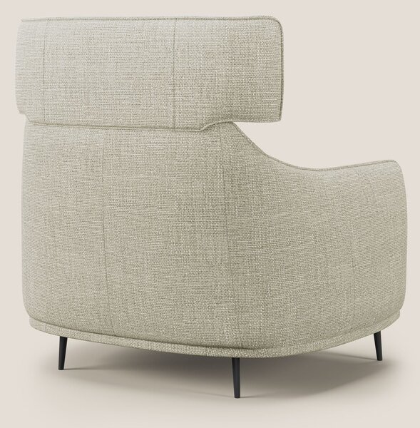 Zelda Poltroncina dal design moderno in morbido tessuto impermeabile T
