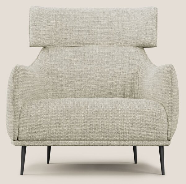 Zelda Poltroncina dal design moderno in morbido tessuto impermeabile T