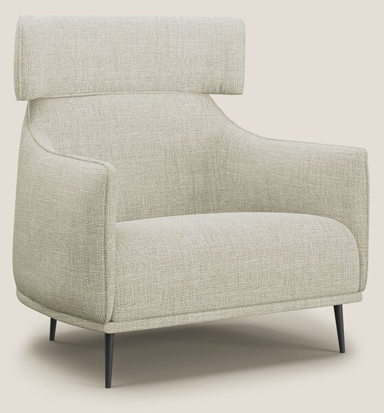 Zelda Poltroncina dal design moderno in morbido tessuto impermeabile T