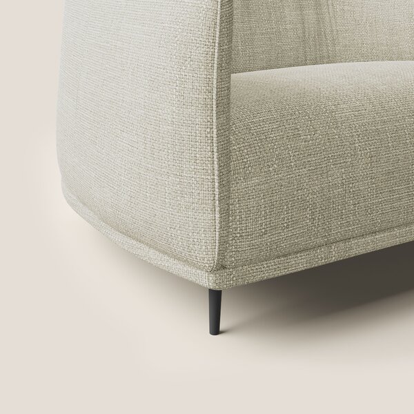 Zelda Poltroncina dal design moderno in morbido tessuto impermeabile T