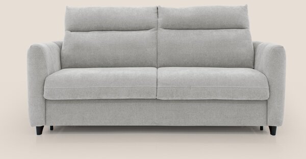 Peonia divano letto scandinavo con materasso H18 cm e morbido e alto s