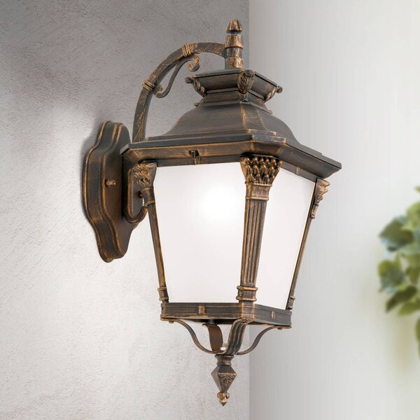 ORION Applique da esterni Aiko, dimmerabile, Bronzo / Ottone antico, Alluminio, Antico, Applique da esterni