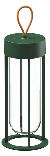 FLOS In Vitro Unplugged lampada LED verde 2.700K