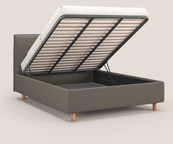 Lothar letto contenitore maxi dalle dimensioni contenute in tessuto im