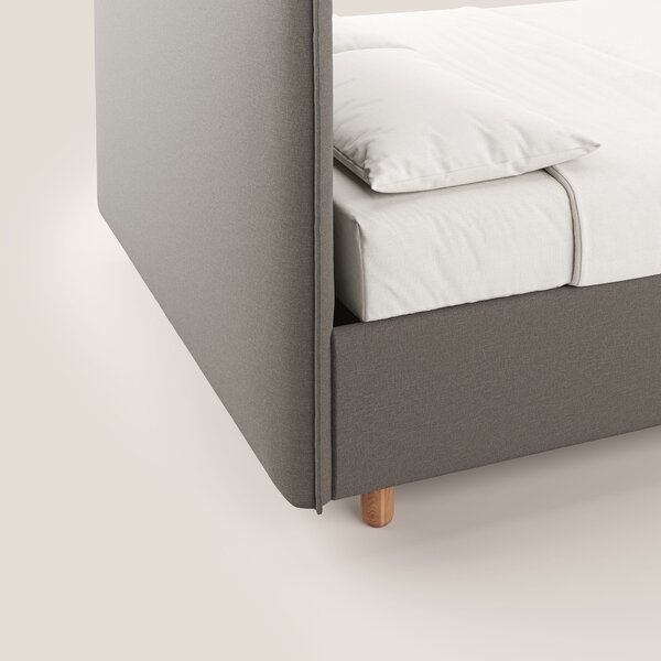 Lothar letto contenitore maxi dalle dimensioni contenute in tessuto im